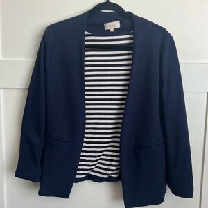 Skies Are Blue Navy Blazer